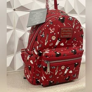 Loungefly Disney Parks Christmas Snacks backpack